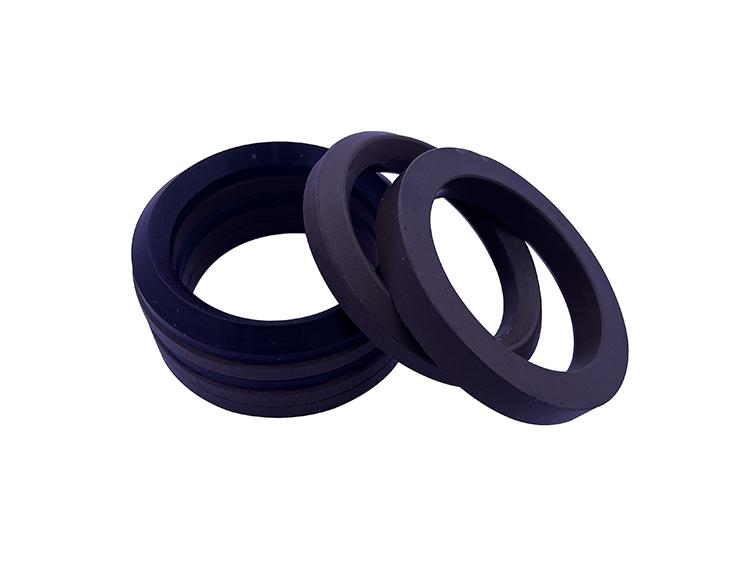 Polytetrafluoroethylene copper powder combination seal